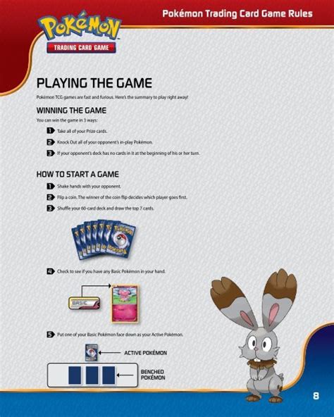 pokemon card rules pdf|Pokémon Trading Card Game Rules .